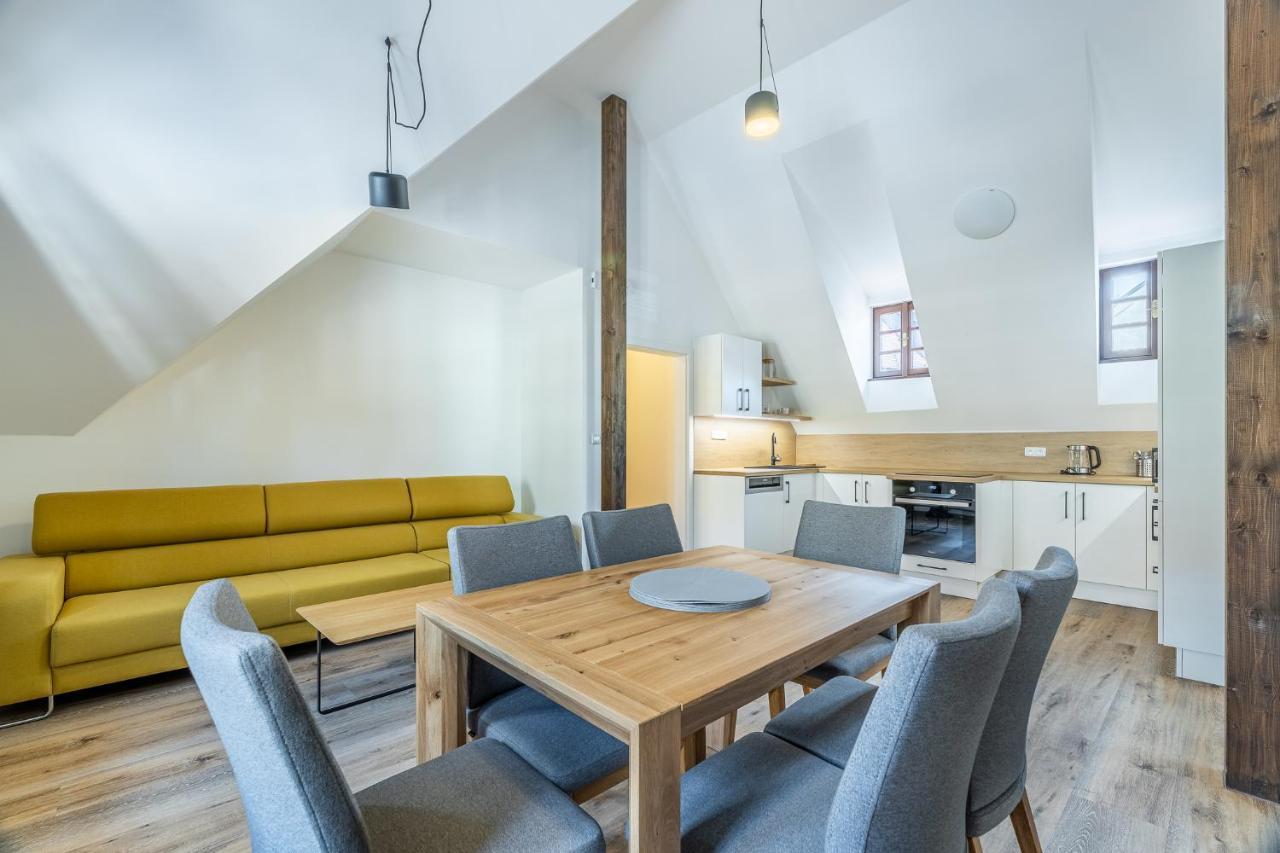 Residence Wurmfeld - Rodinny Apartman S 3 Loznicemi Český Krumlov Esterno foto