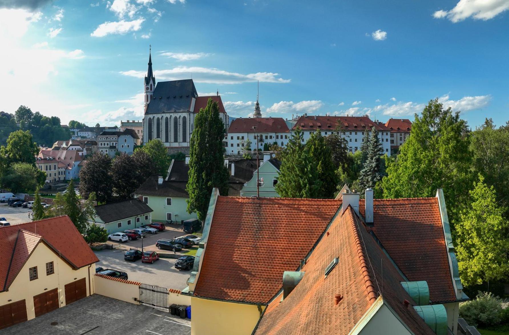 Residence Wurmfeld - Rodinny Apartman S 3 Loznicemi Český Krumlov Esterno foto